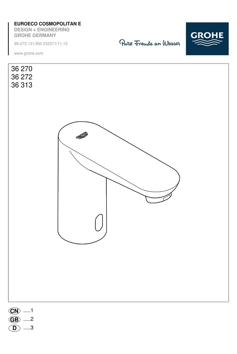 Grohe EUROECO COSMOPOLITAN E 36 270 User manual