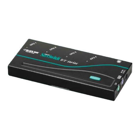 Black Box ServSwitch DT Series manual