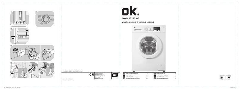 O.K. OWM 16222 A3 user manual