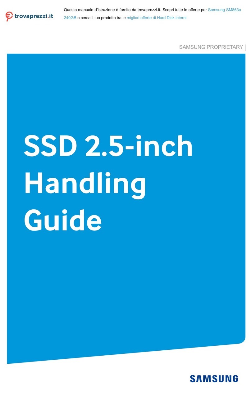 Samsung SM863a User manual