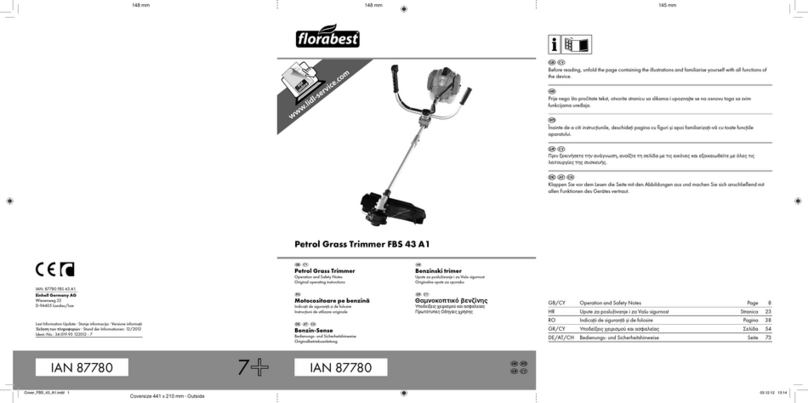 FLORABEST FBS 43 A1 operation and safety notes original operating instructions