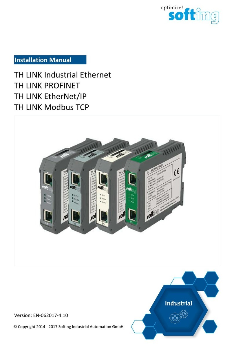 Softing TH LINK installation manual