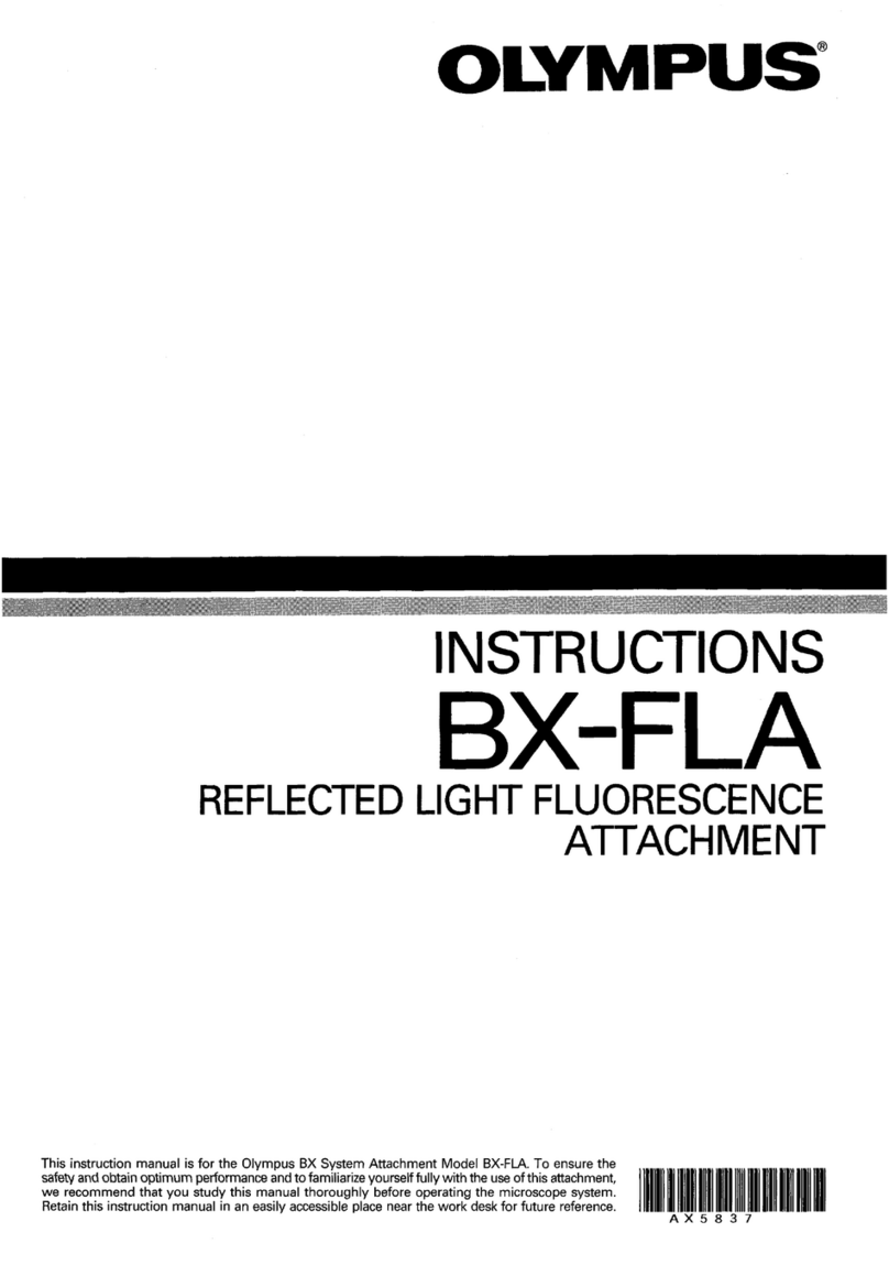 Olympus BX-FLA User manual