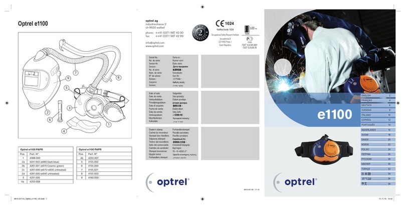 optrel e1100 instruction manual