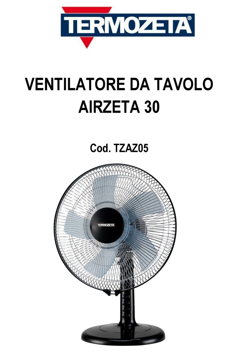 Termozeta AIRZETA 30 User manual