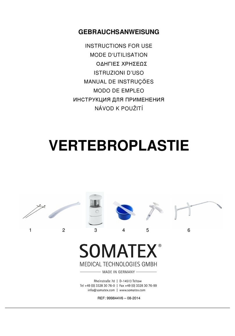 Somatex VERTEBROPLASTY User manual