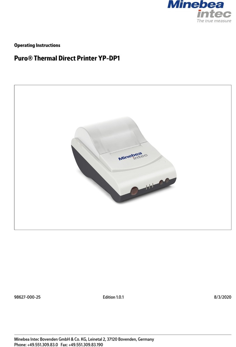 Minebea Intec Puro YP-DP1 User manual