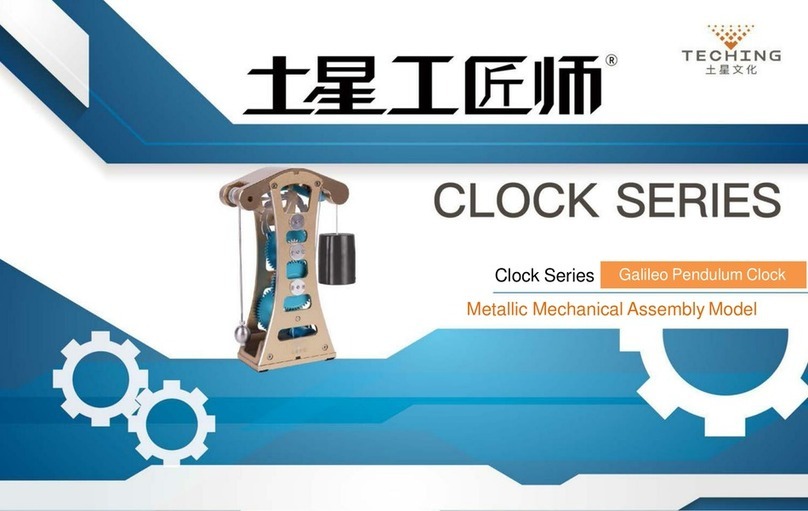 teching Craftsman Galileo Pendulum Clock DM35 Assembly instructions teching Craftsman Galileo Pendulum Clock DM35 Assembly instructions