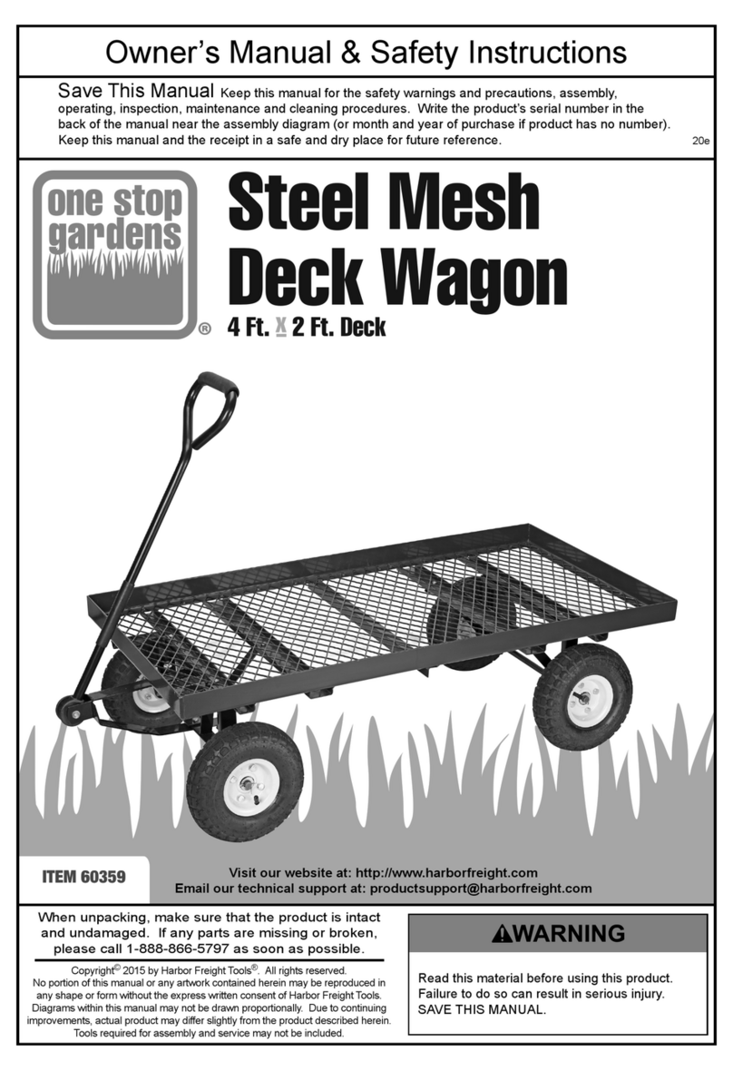 One Stop Gardens 60359 Assembly instructions