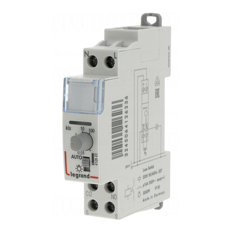 LEGRAND 4 126 23 User manual