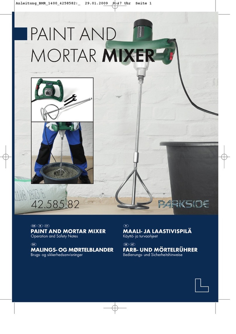 Parkside BMR 1400 User manual Parkside BMR 1400 User manual