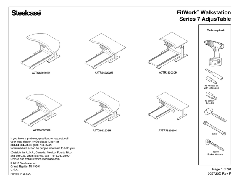 Steelcase FitWork 7 Series manual Steelcase FitWork 7 Series manual