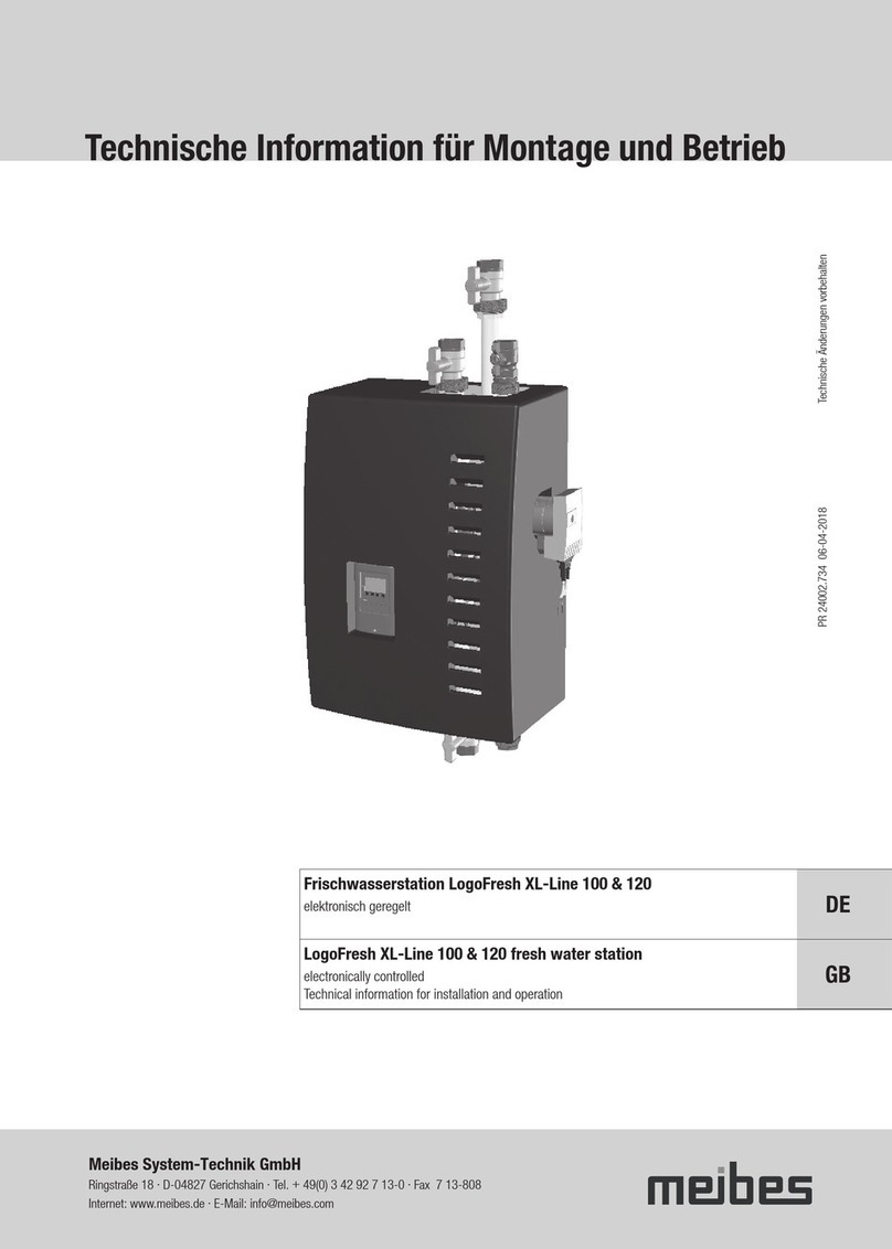 meibes LogoFresh XL-Line 100 Manual