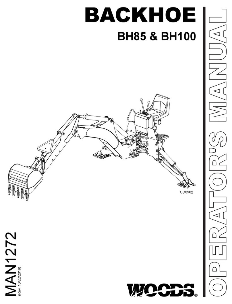 Woods BH85 User manual