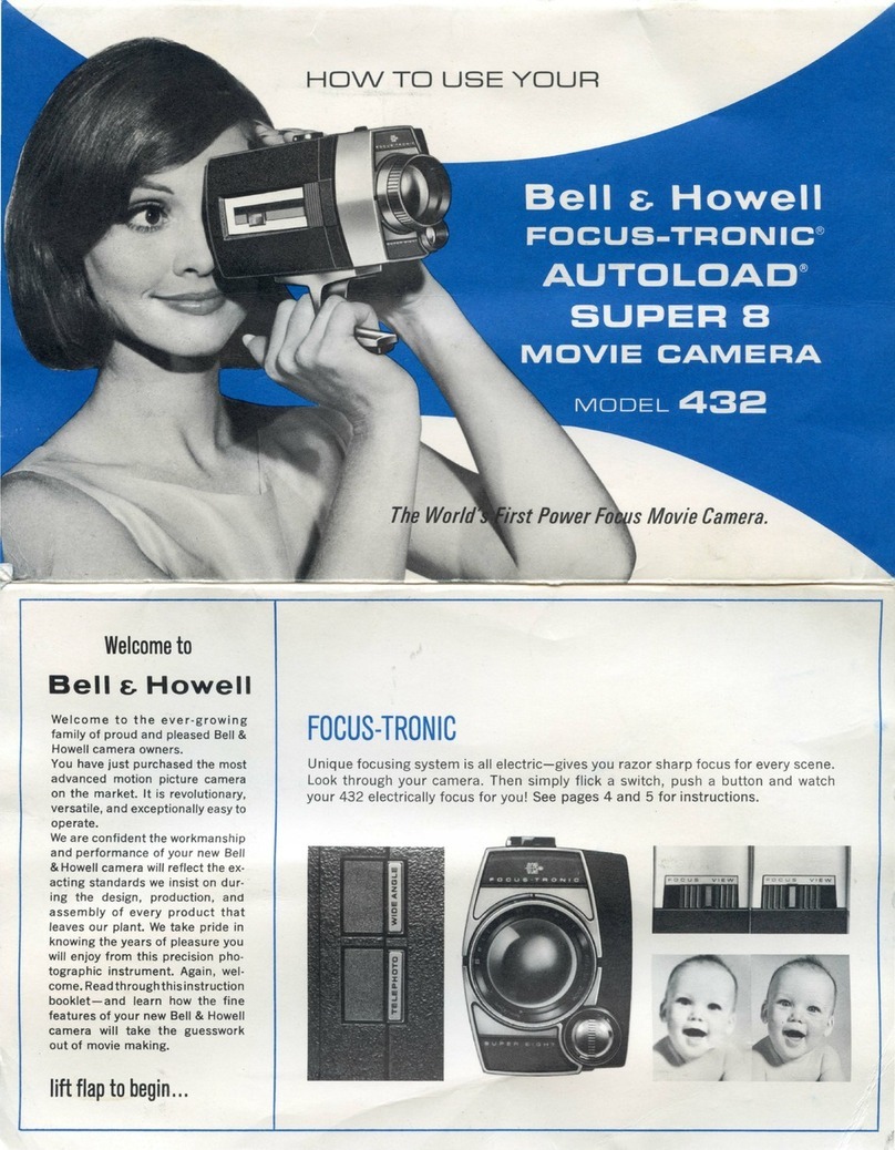 Bell and Howell Focus-Tronic Autoload 432 How to use