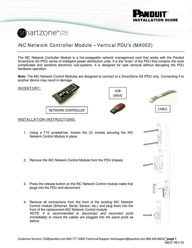 Panduit MA002 installation guide Panduit MA002 installation guide