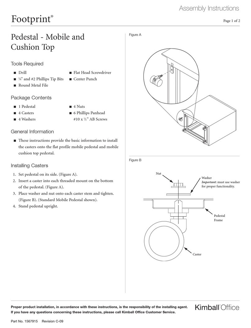 Kimball Office Footprint User manual