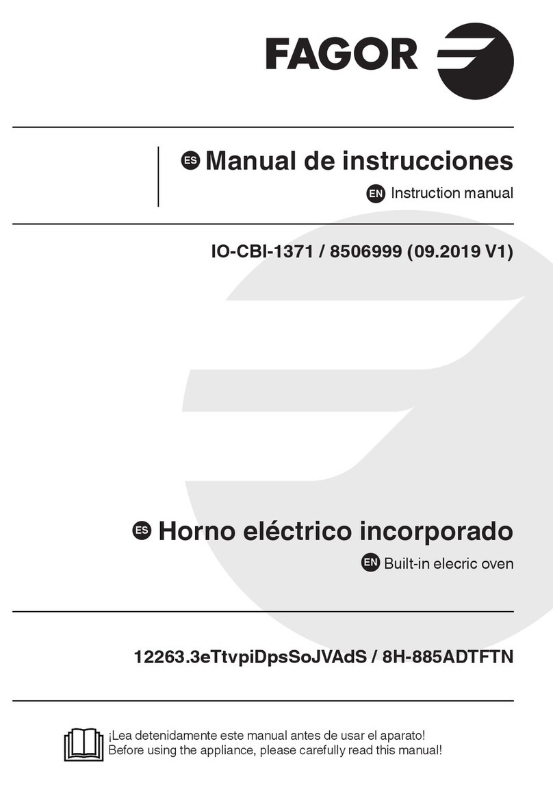 Fagor 8H-885ADTFTN User manual