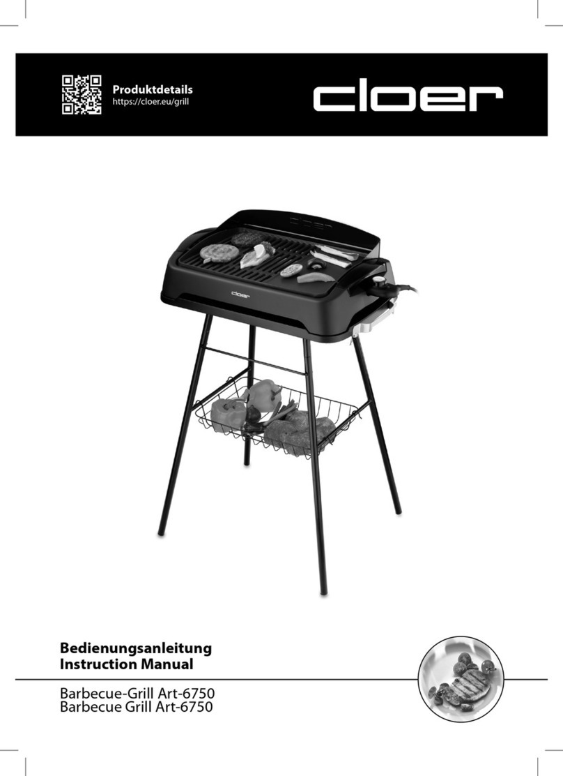 Cloer 6750 User manual