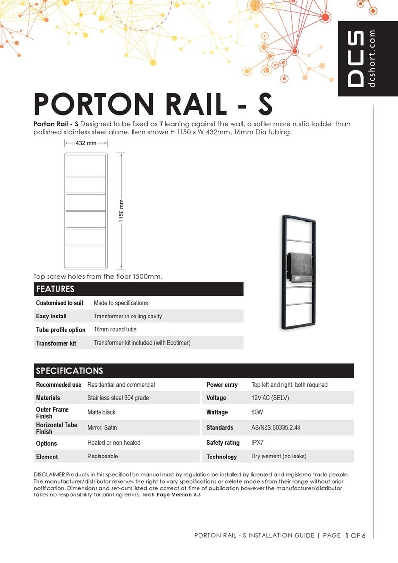 DCS PORTON RAIL-S manual