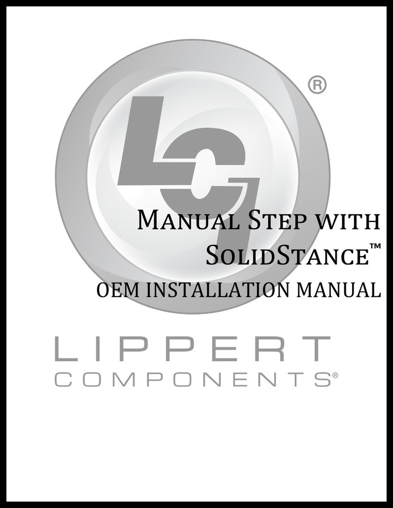 Lippert Components Manual Step with SolidStance OEM INSTALLATION MANUAL