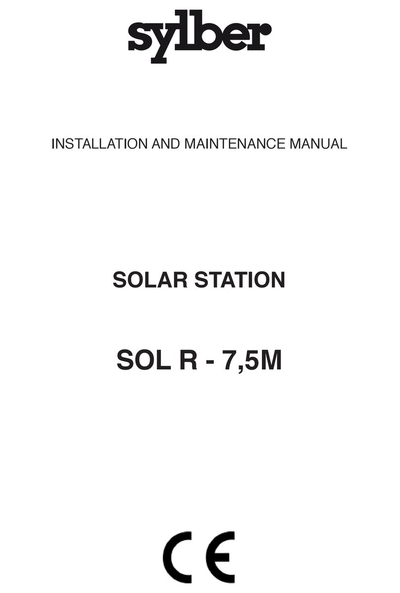 sylber SOL R-7,5M Installation and maintenance manual