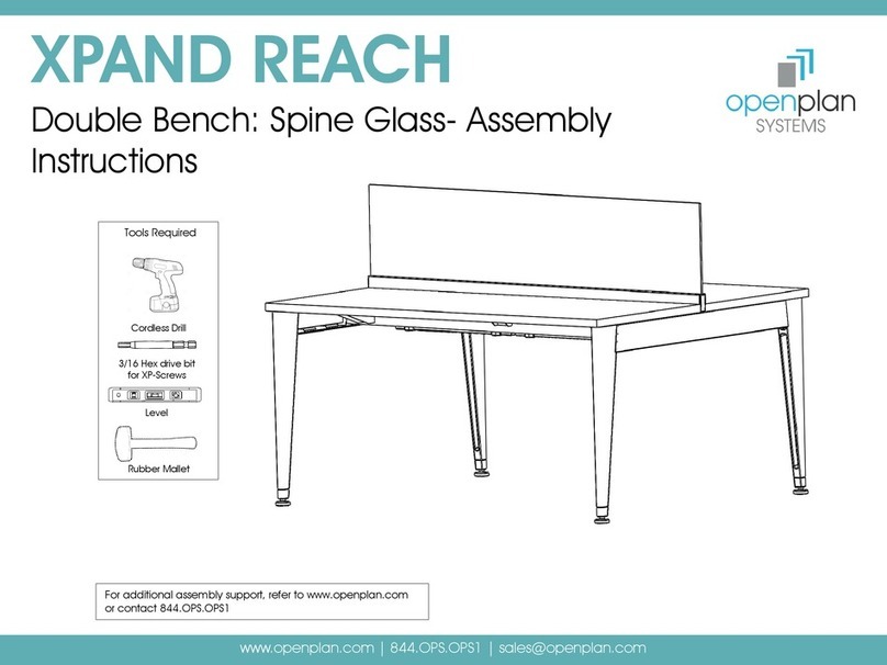 Openplan XPAND REACH User manual