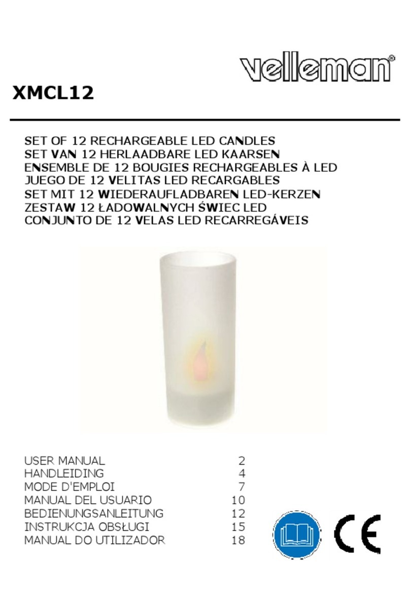 Velleman XMCL12 User manual
