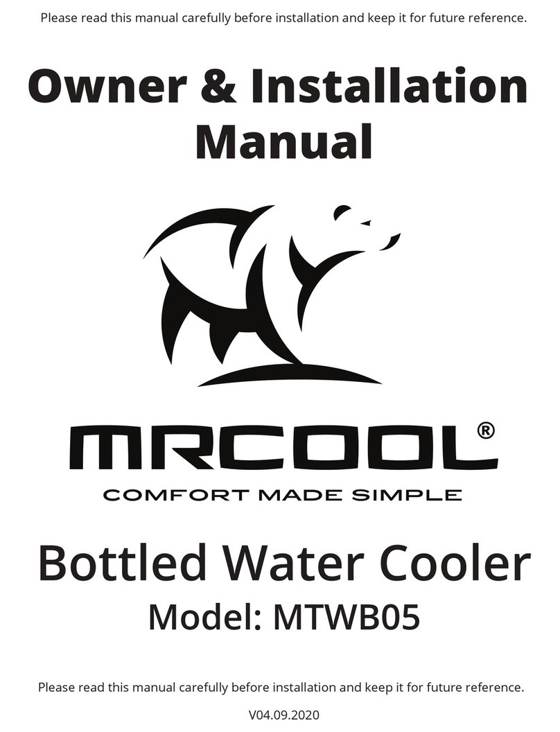 MrCool MTWB05 Owners & installation manual