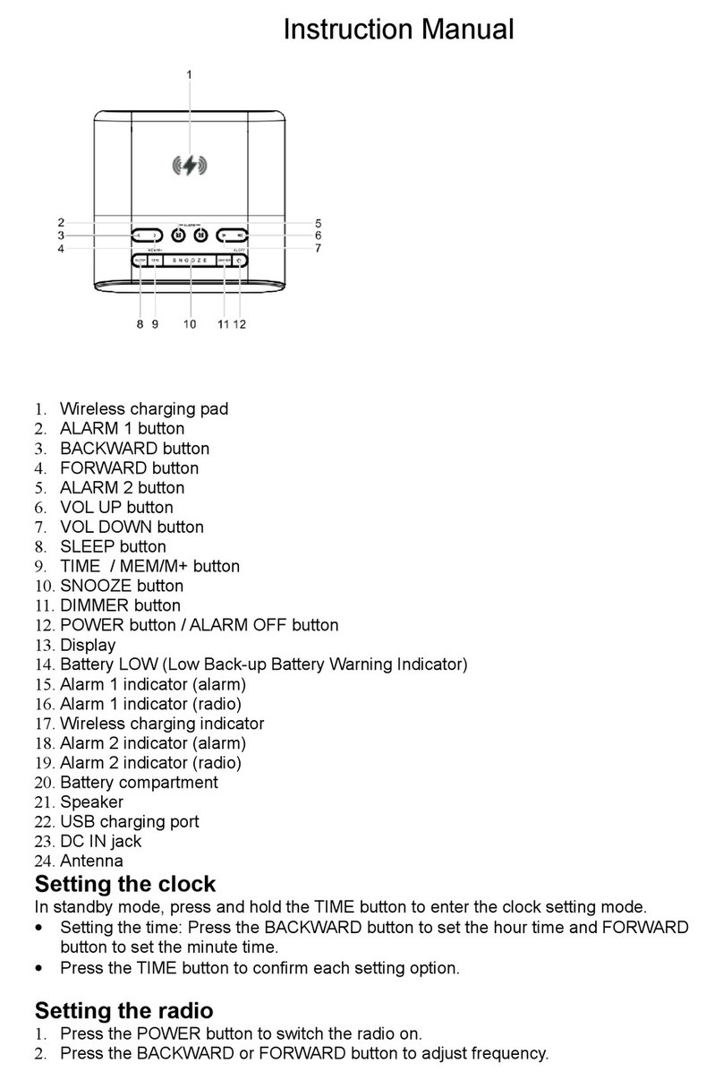 Denver Electronics CRQ-107 instruction manual