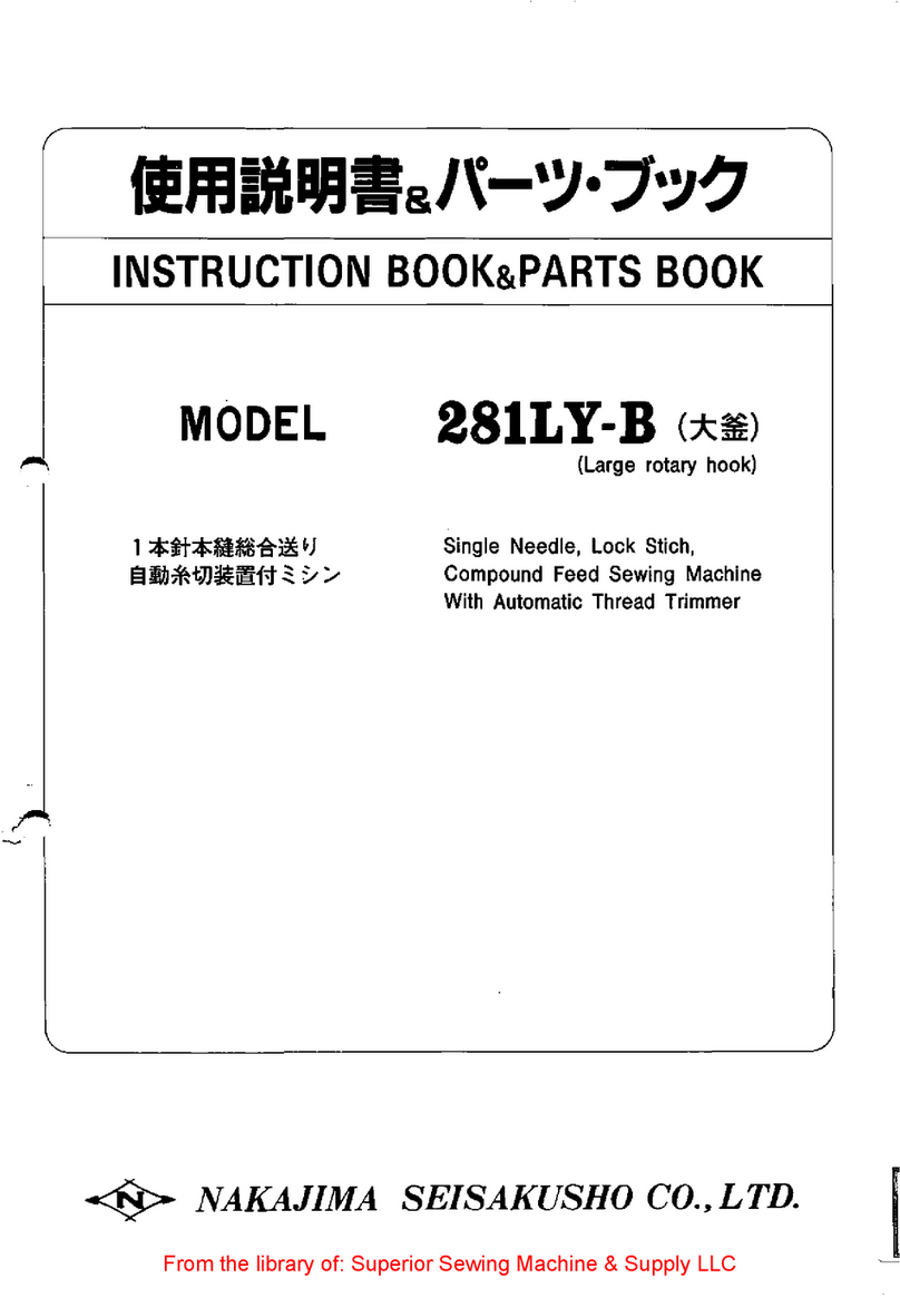 Nakajima 281LY-B INSTRUCTION BOOK & PARTS BOOK