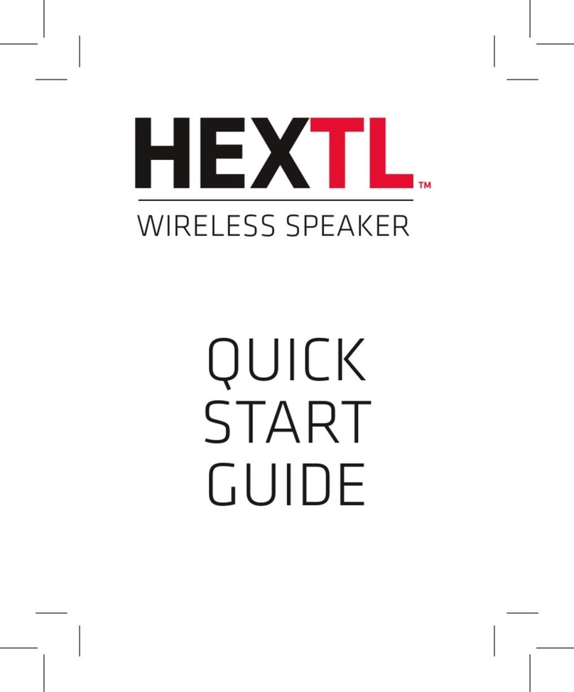 808audio HEXTL User manual 808audio HEXTL User manual