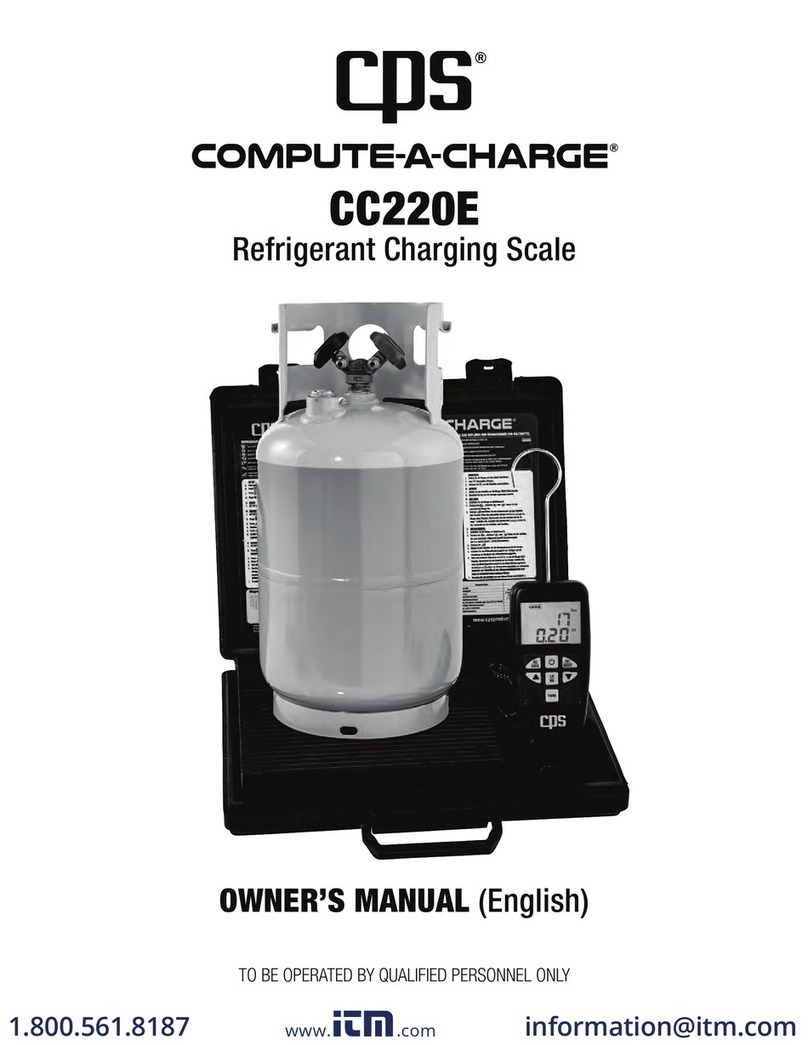 CPS Compute-A-Charge CC220E owner's manual