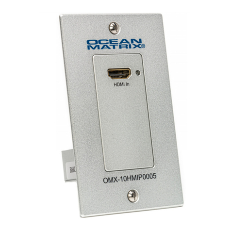 Ocean Matrix OMX-10HMIP0005 User manual