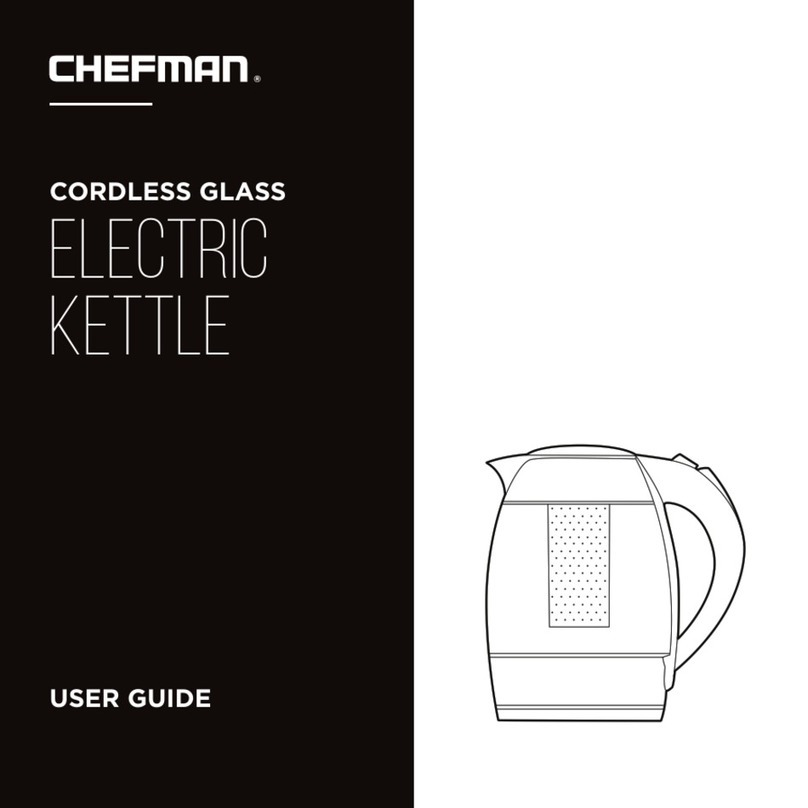 Chefman RJ25-C User manual