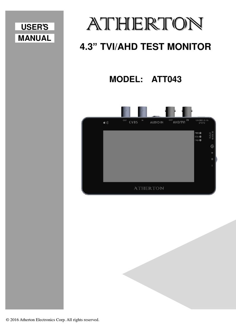 Atherton ATT043 User manual