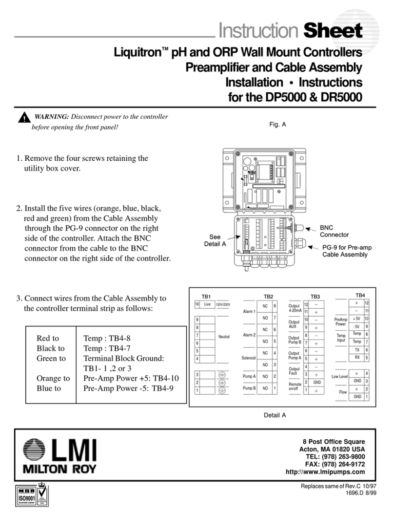 LMI LIQUITRON DP5000 Series User manual
