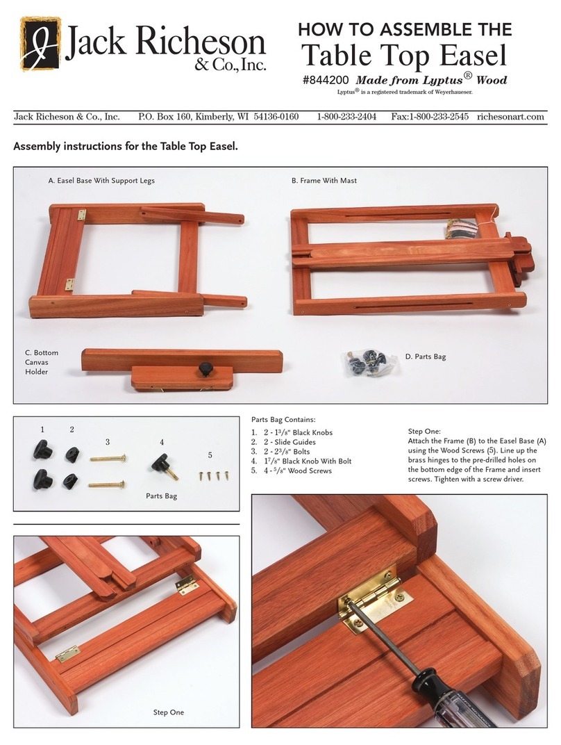 Jack Richeson Lyptus 844200 How to assemble