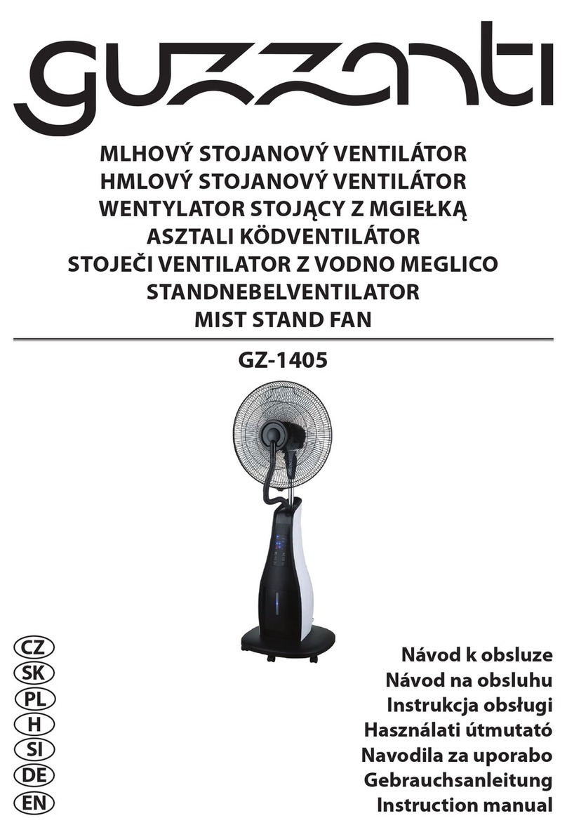 Guzzanti GZ-1405 instruction manual