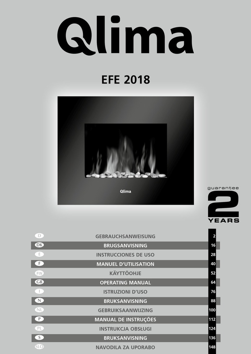 Qlima EFE 2018 User manual