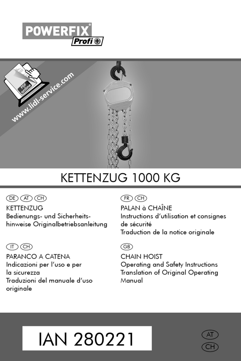 Scheppach Powerfix Profi Operating and safety instructions