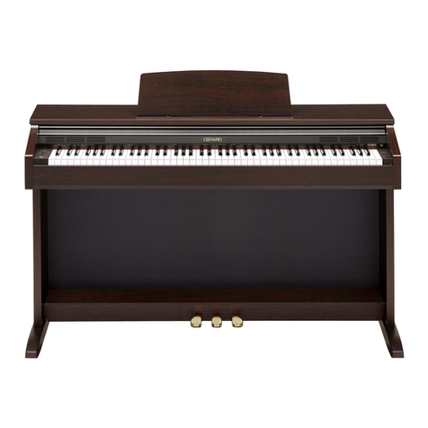 Casio CELVIANO AP-200 Service manual & parts list