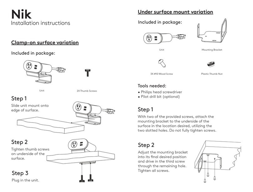 Lightcorp Nik installation instructions Lightcorp Nik installation instructions