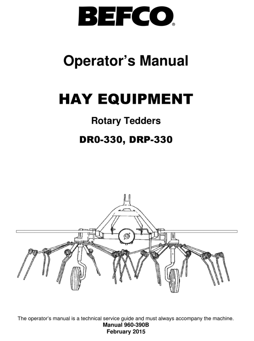 BEFCO DR0-330 Operator's manual