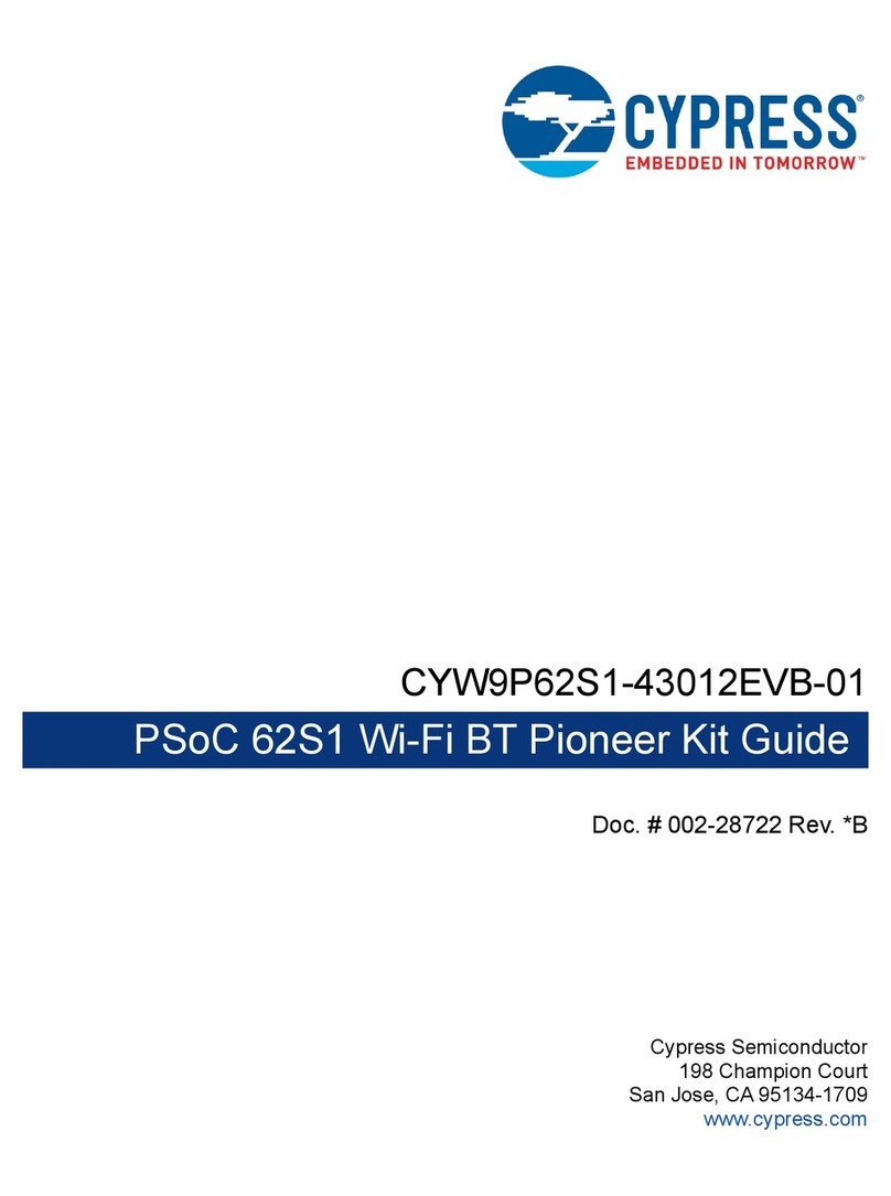 Cypress CYW9P62S1-43012EVB-01 Guide