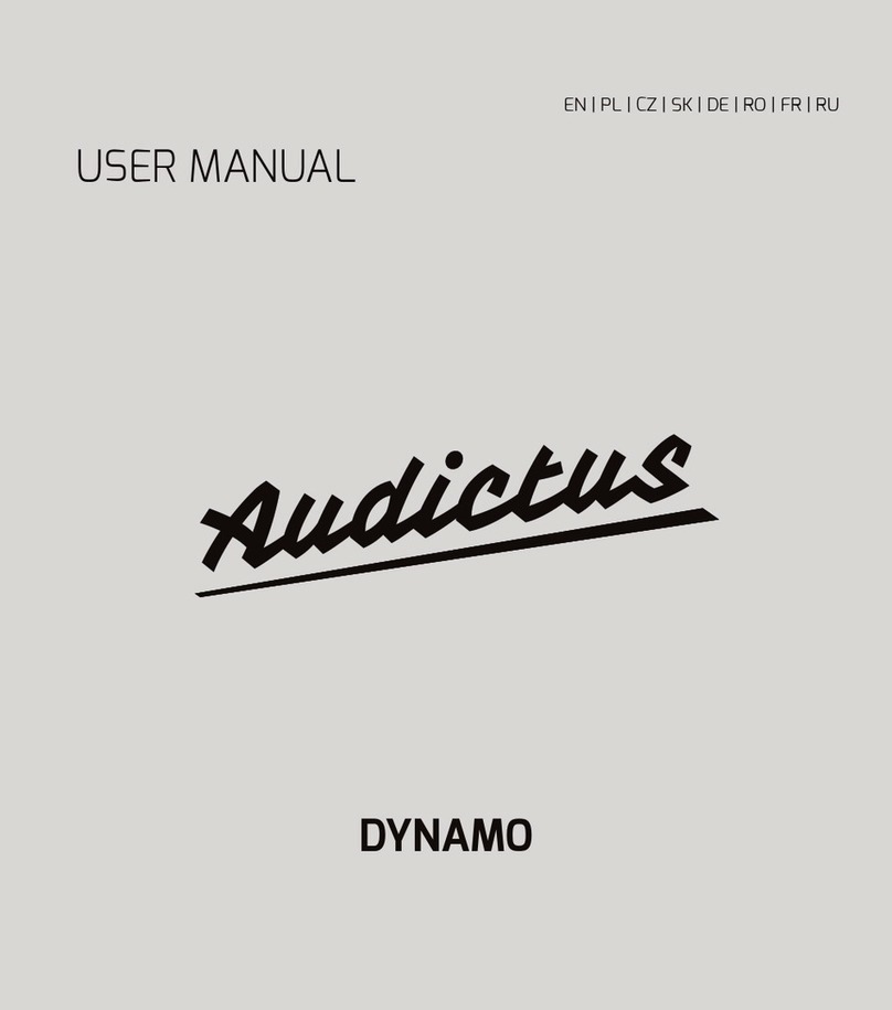 AUDICTUS DYNAMO user manual