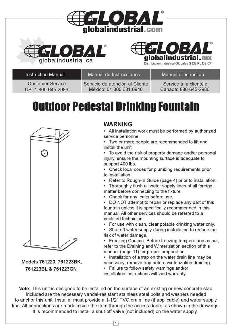 Global 761223 instruction manual