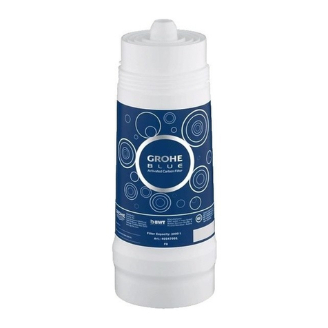 Grohe Blue 40 547 installation instructions Grohe Blue 40 547 installation instructions
