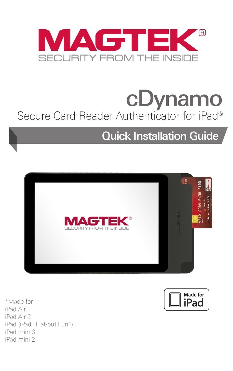 Magtek cDynamo User manual