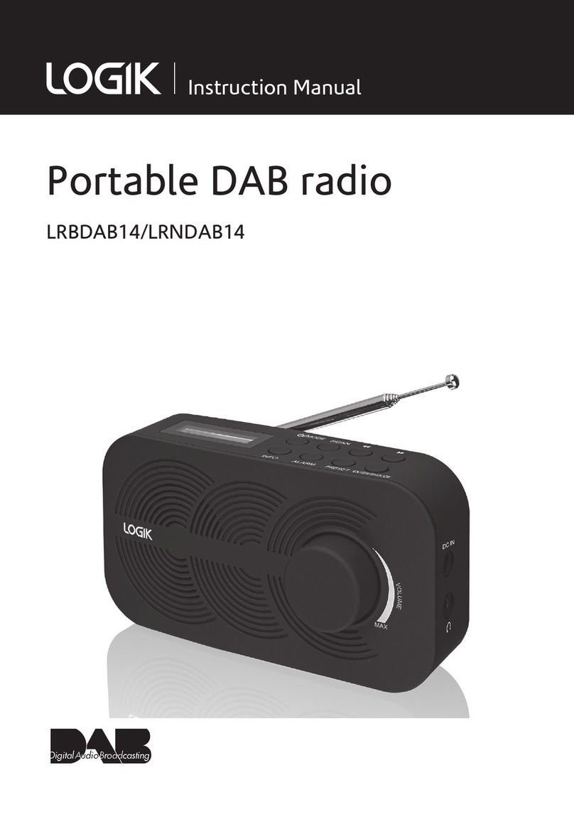 Logik LRBDAB14 instruction manual